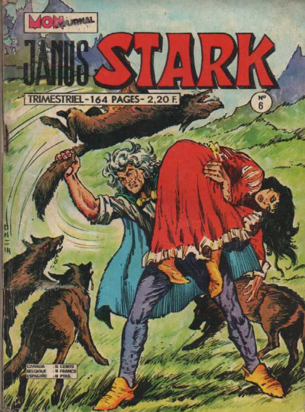 Scan de la Couverture Janus Stark n 6